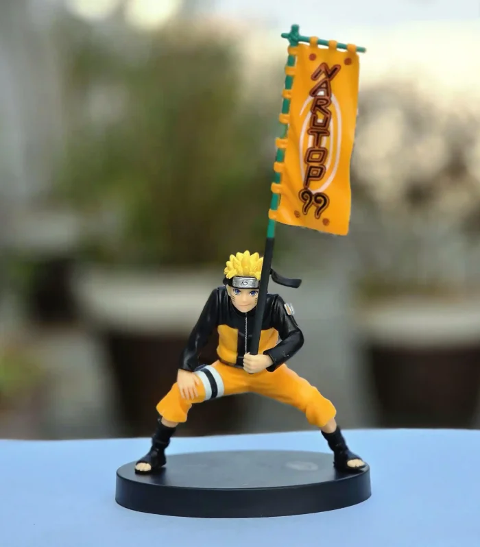 Naruto With Flag Action Figure 15cm (Naruto)