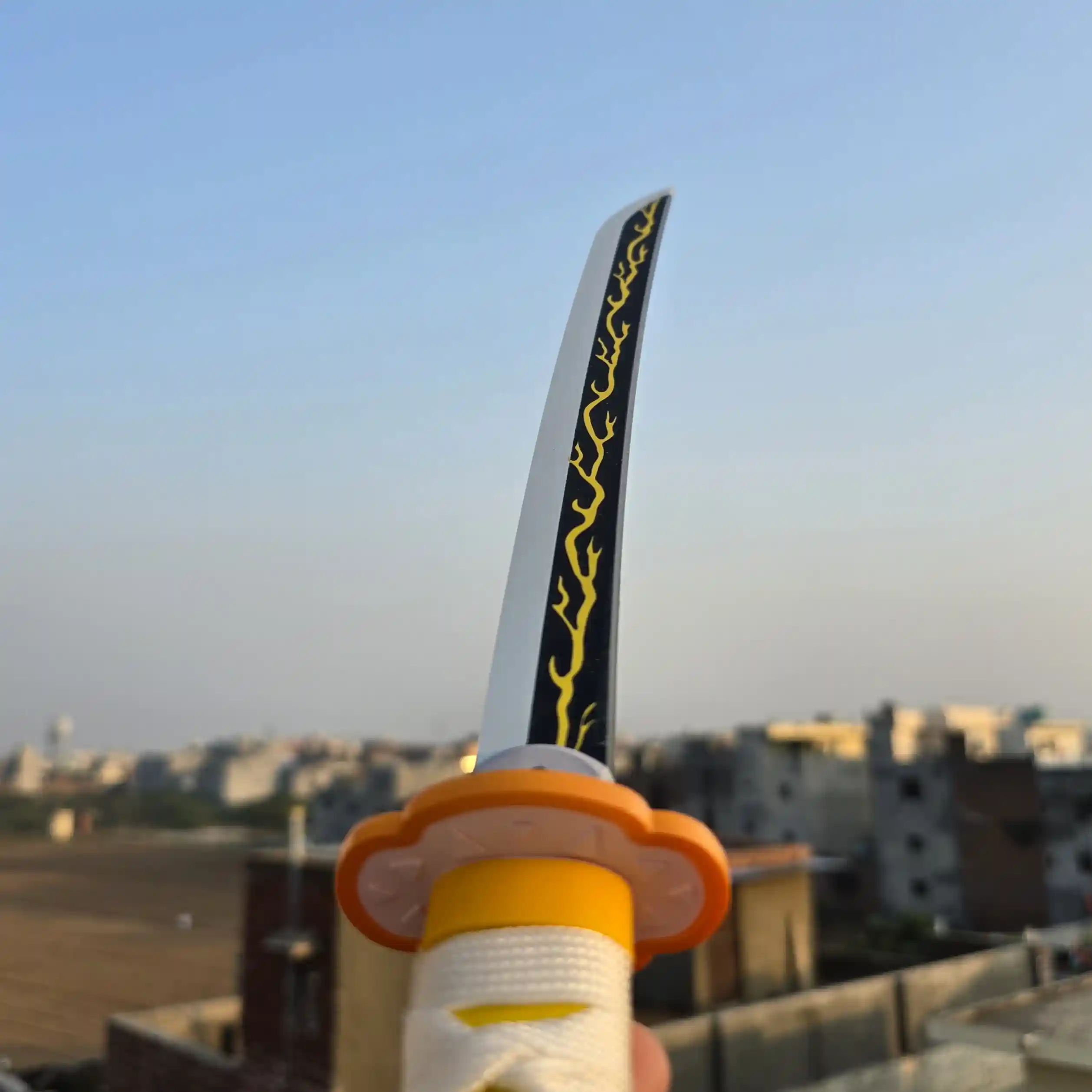 Zenitsu Wooden Katana 42cm (Demon Slayer) – The Uzumaki Store