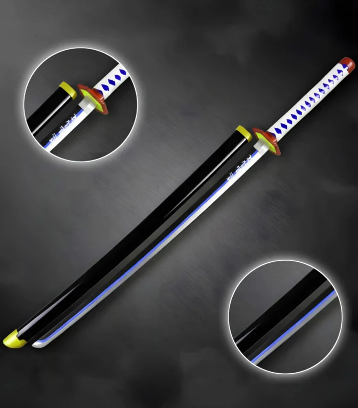 Giyu Tomioka Wooden Katana 104cm (Demon Slayer)