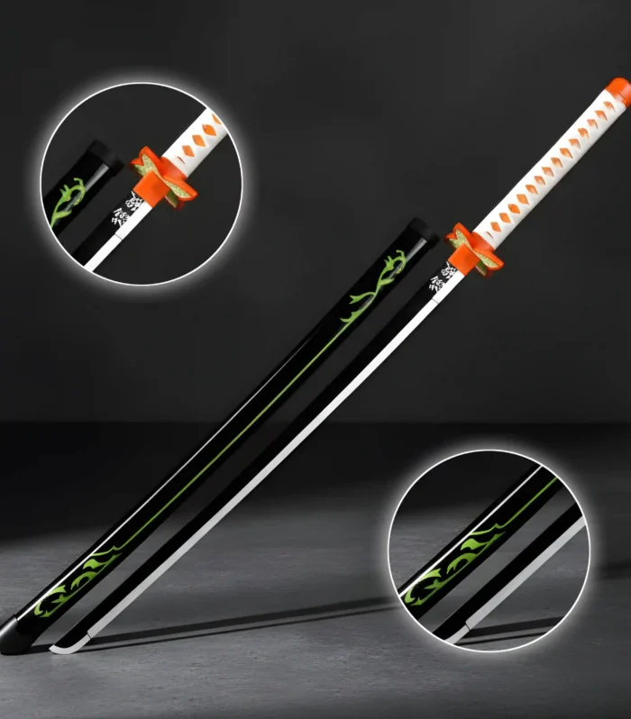 Shinobu Kocho Wooden Katana 104cm (Demon Slayer)