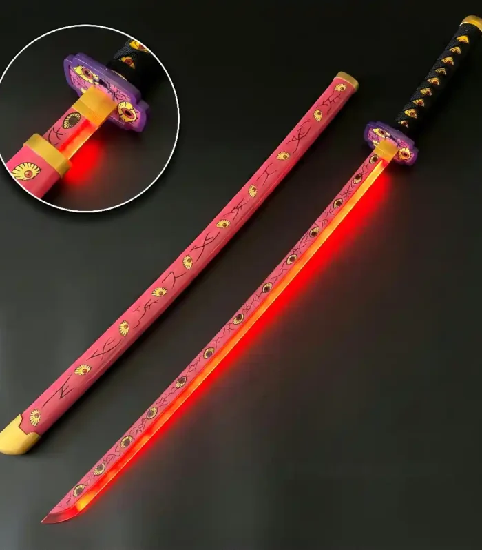 Kokushibo Led Wooden Katana 104cm (Demon Slayer)