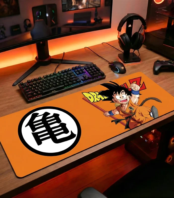 Young Goku Dragon Ball Z Desk Mat (Premium Quality)
