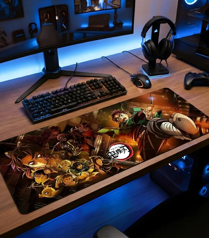 Demon Slayer Infinity Castle Desk Mat (Premium Quality)