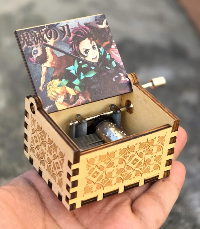 Demon Slayer Music Box (Wooden)
