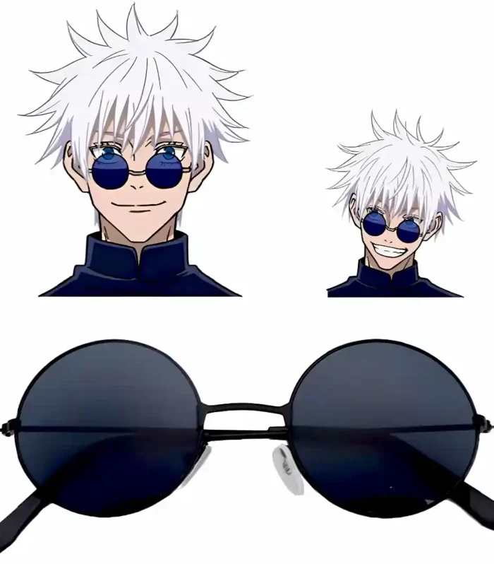 Gojo Satoru Round Sunglasses (Jujutsu Kaisen)