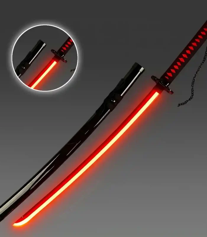 Bleach Black Led Wooden Katana 104cm (Bleach)