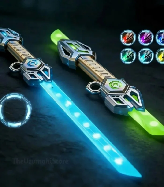 Swapable Light Saber Katana (RGB Lights & Sound)