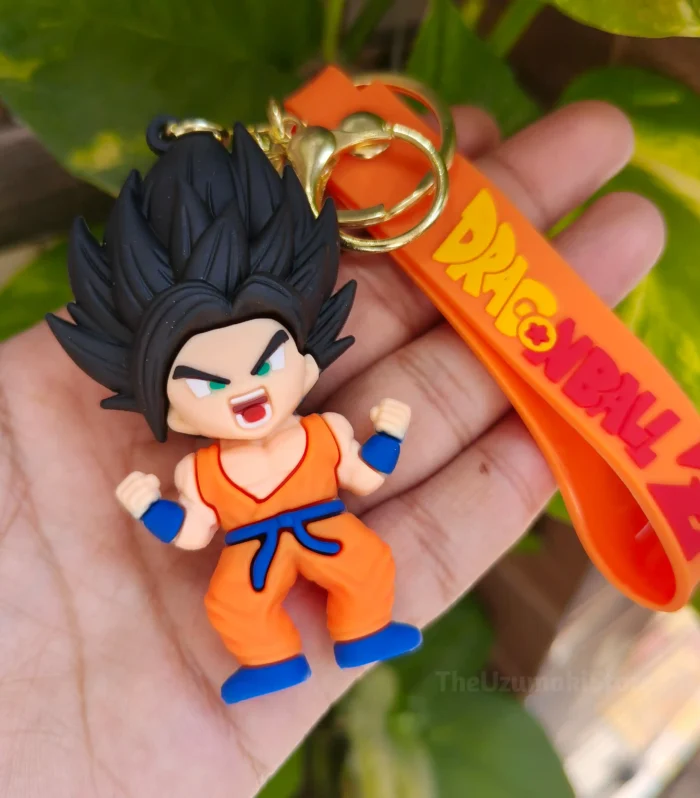 Goku Soft Silicone 3D Keychain (Dragon Ball Z)