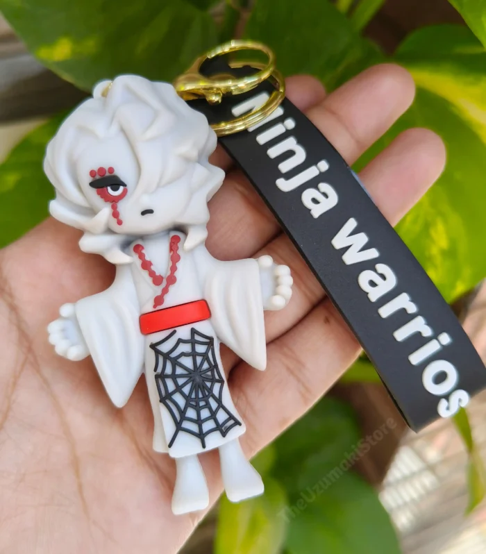 Rui Lower Moon Five Soft Silicone 3D Keychain (Demon Slayer)