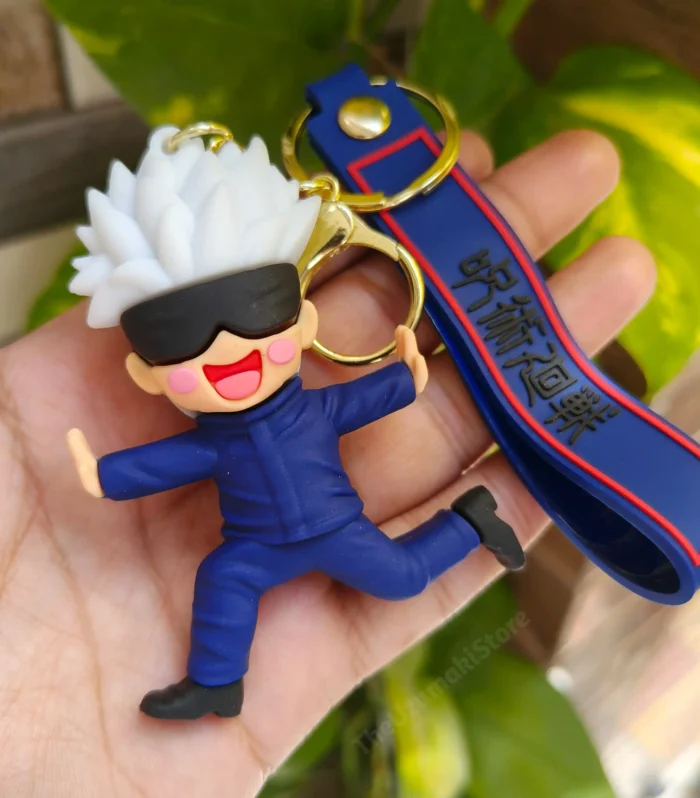 Gojo Running Soft Silicone 3D Keychain (Jujutsu Kaisen)