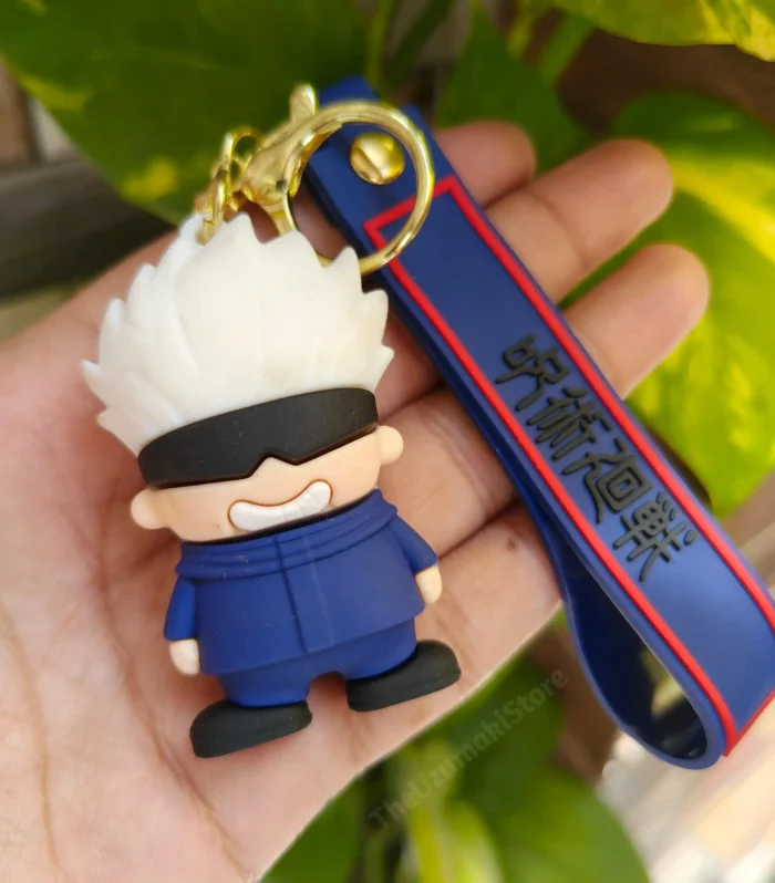 Gojo Satoru Soft Silicone 3D Keychain (Jujutsu Kaisen)