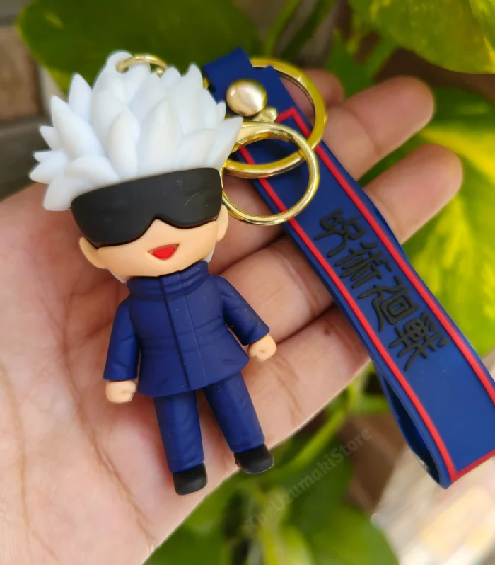 Gojo Standing Soft Silicone 3D Keychain (Jujutsu Kaisen)