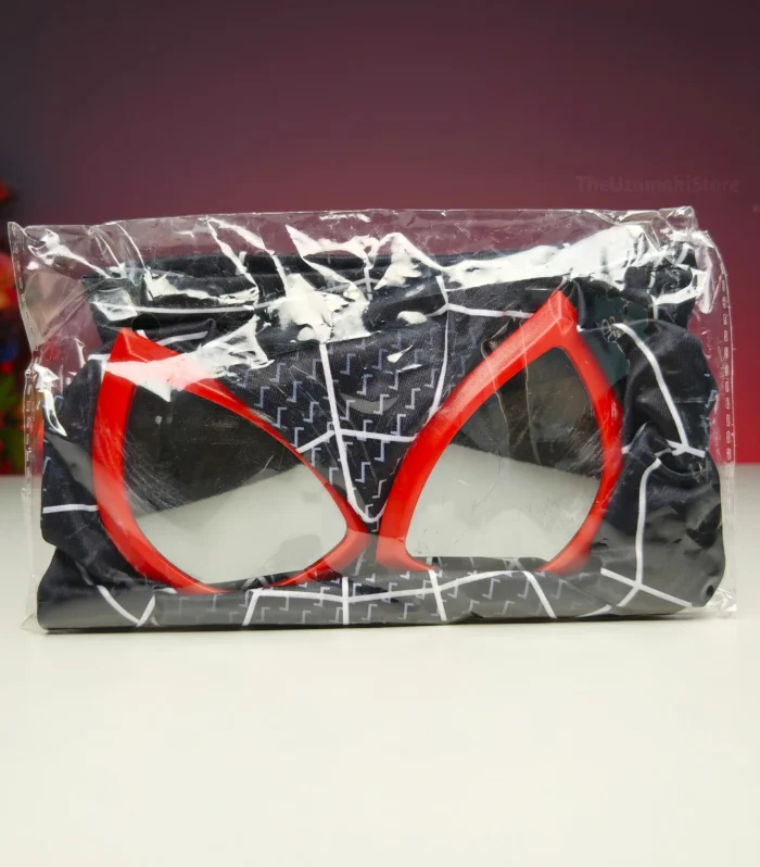 Black SpiderMan Mask (Breathable Fabric)
