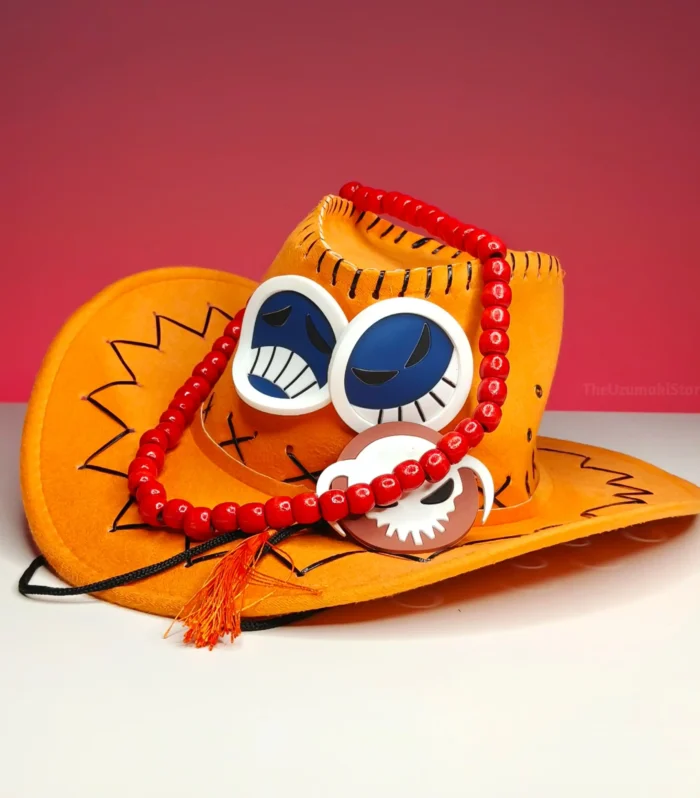 One Piece Ace Cowboy Hat Best Quality (One Piece)