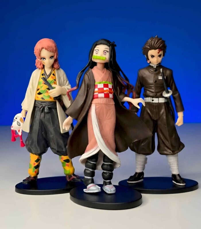 Tanjiro Kamado Action Figures Combo Set Of 3 (Demon Slayer)