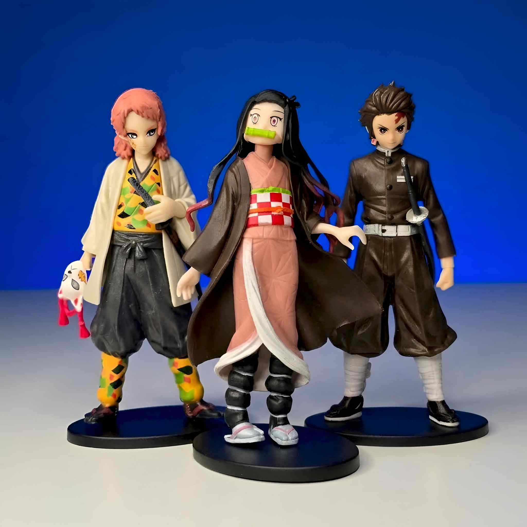 Tanjiro Kamado Action Figures Combo Set Of 3 (Demon Slayer)