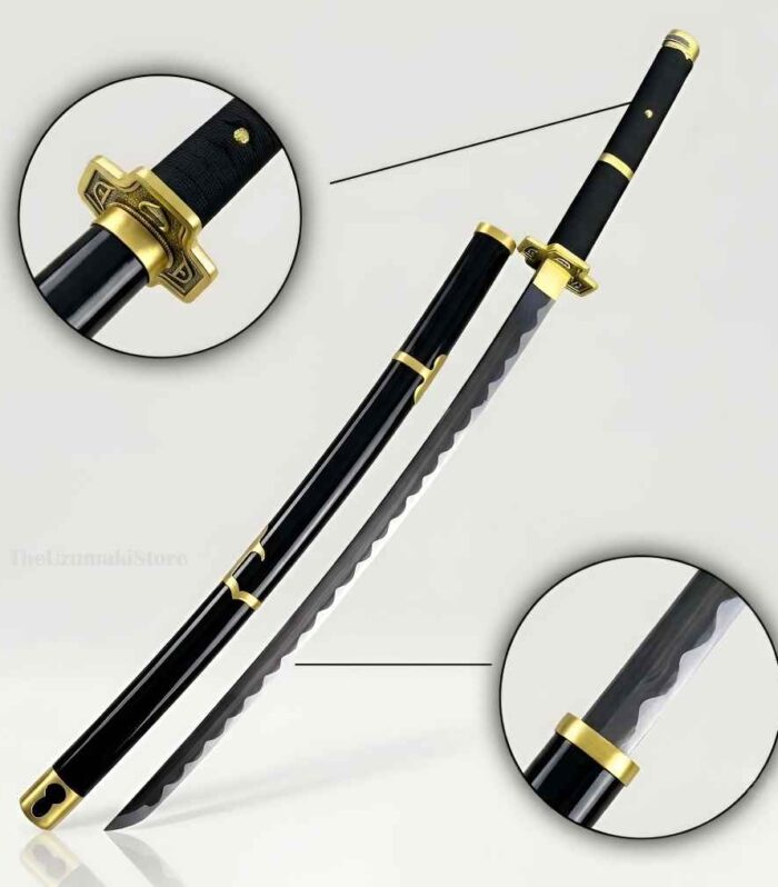 Zoro Yubashiri Wooden Katana 104cm (One Piece)