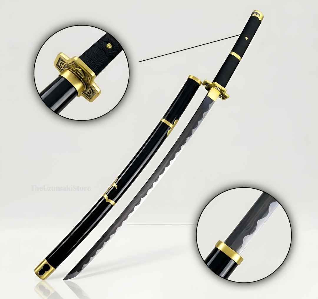 Zoro Yubashiri Wooden Katana 104cm (One Piece)